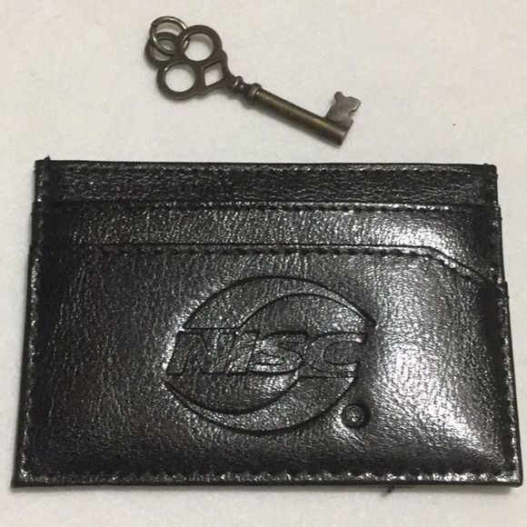 NISC Other - Black Leather RFID Protected Card Holder